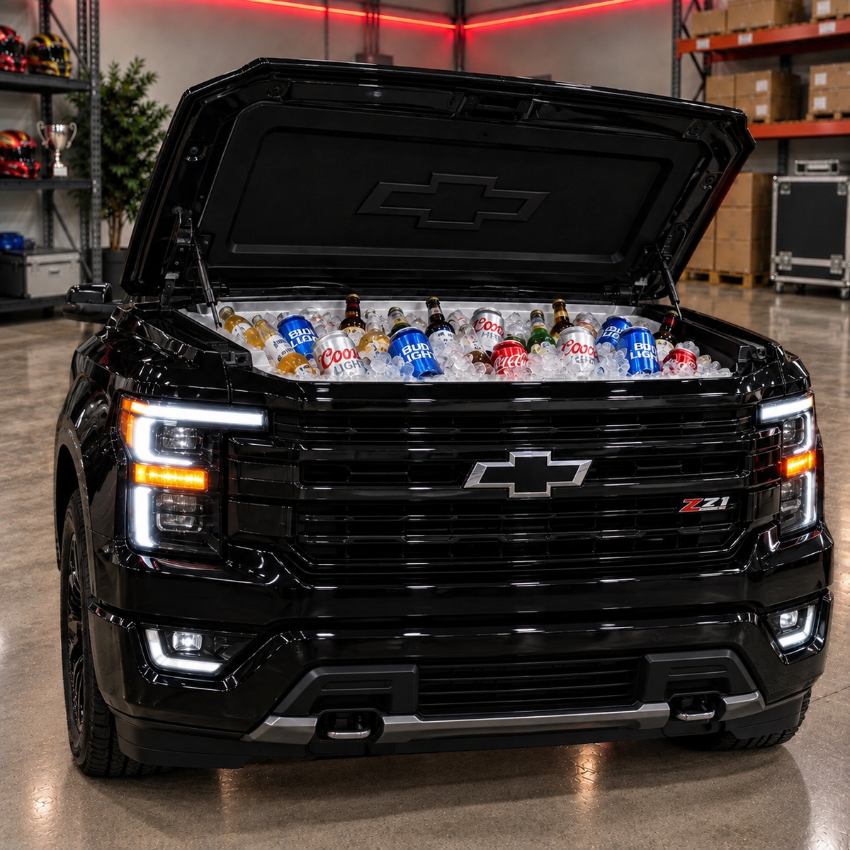 HoodChill -Truck Grill Cooler