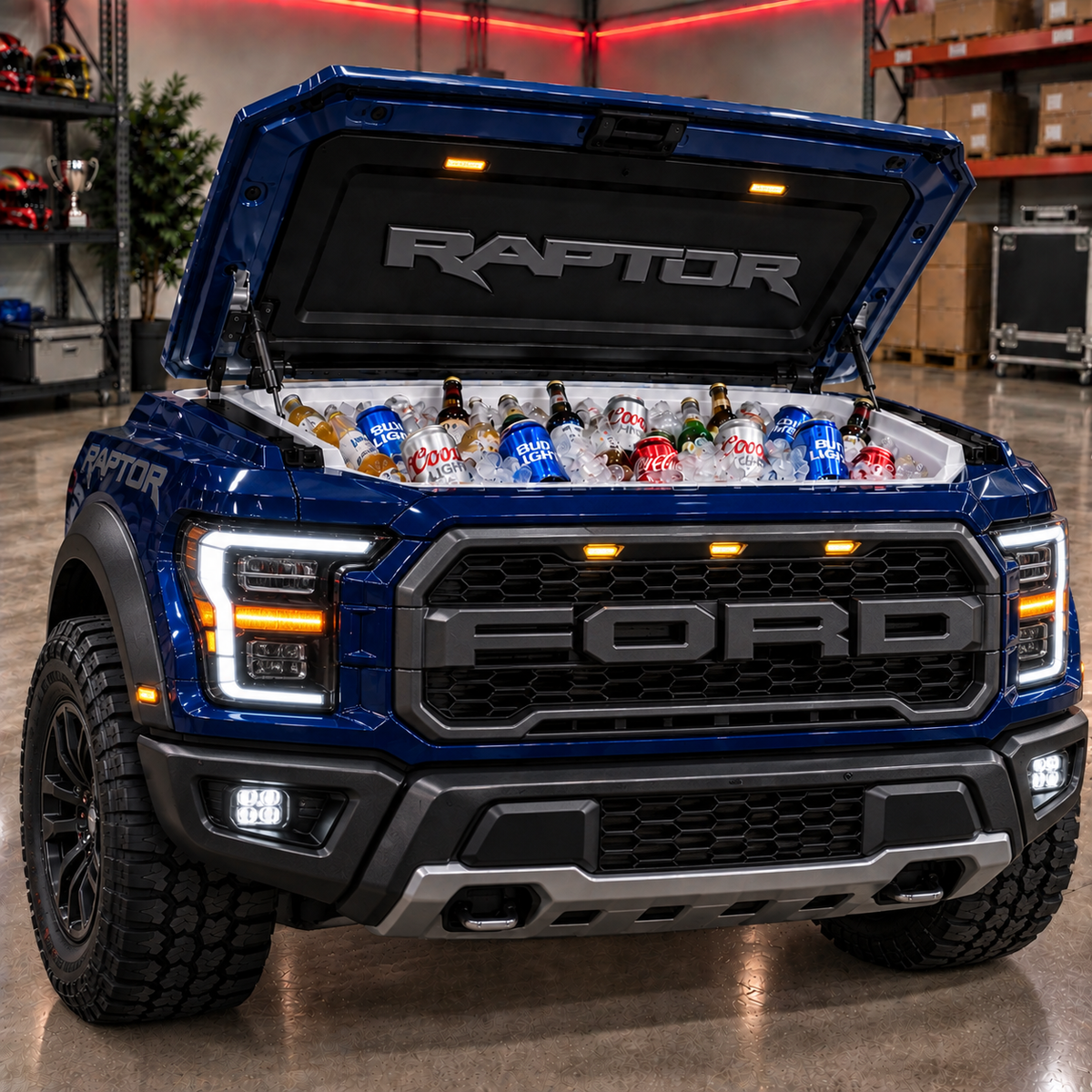 HoodChill -Truck Grill Cooler