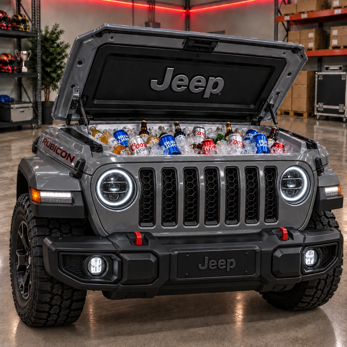 HoodChill -Truck Grill Cooler